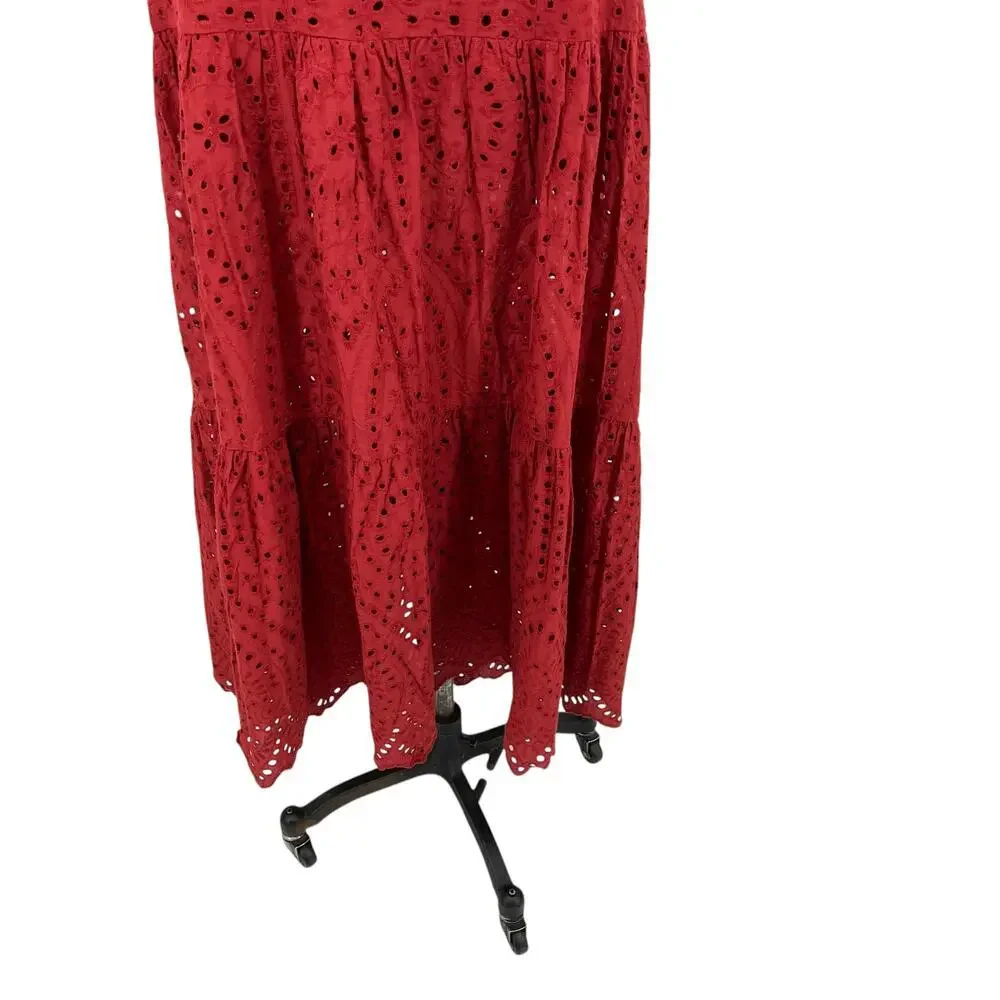 Astra Signature Julie Ruffle Lace Bandeau Tiered Maxi Skirt‎ Set Size 16